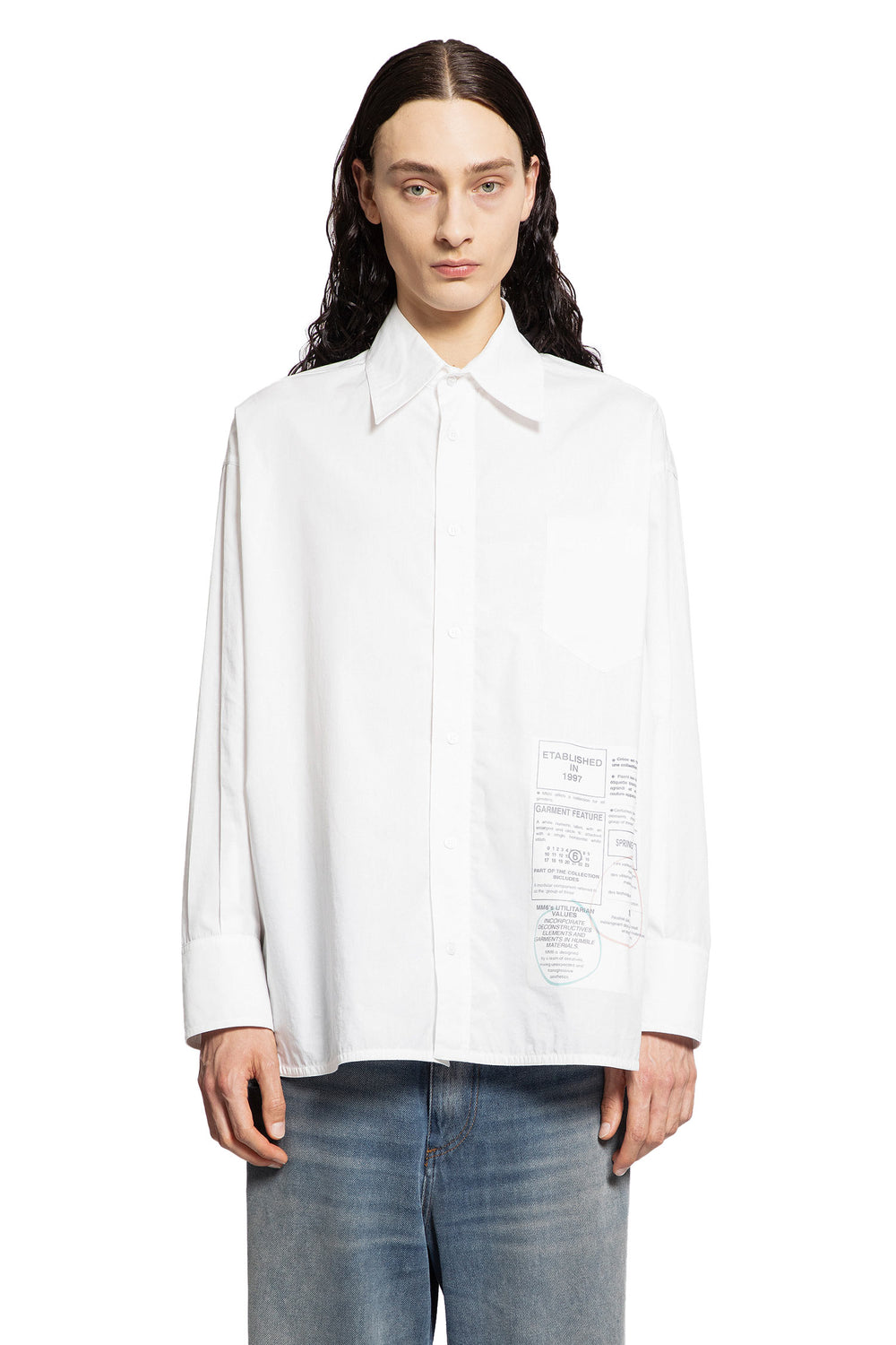 MM6 MAISON MARGIELA MAN WHITE SHIRTS