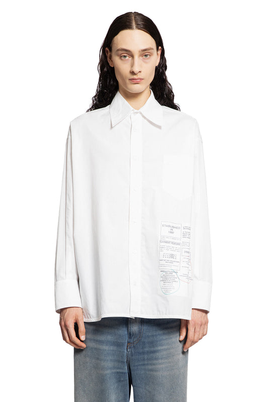 MM6 MAISON MARGIELA MAN WHITE SHIRTS