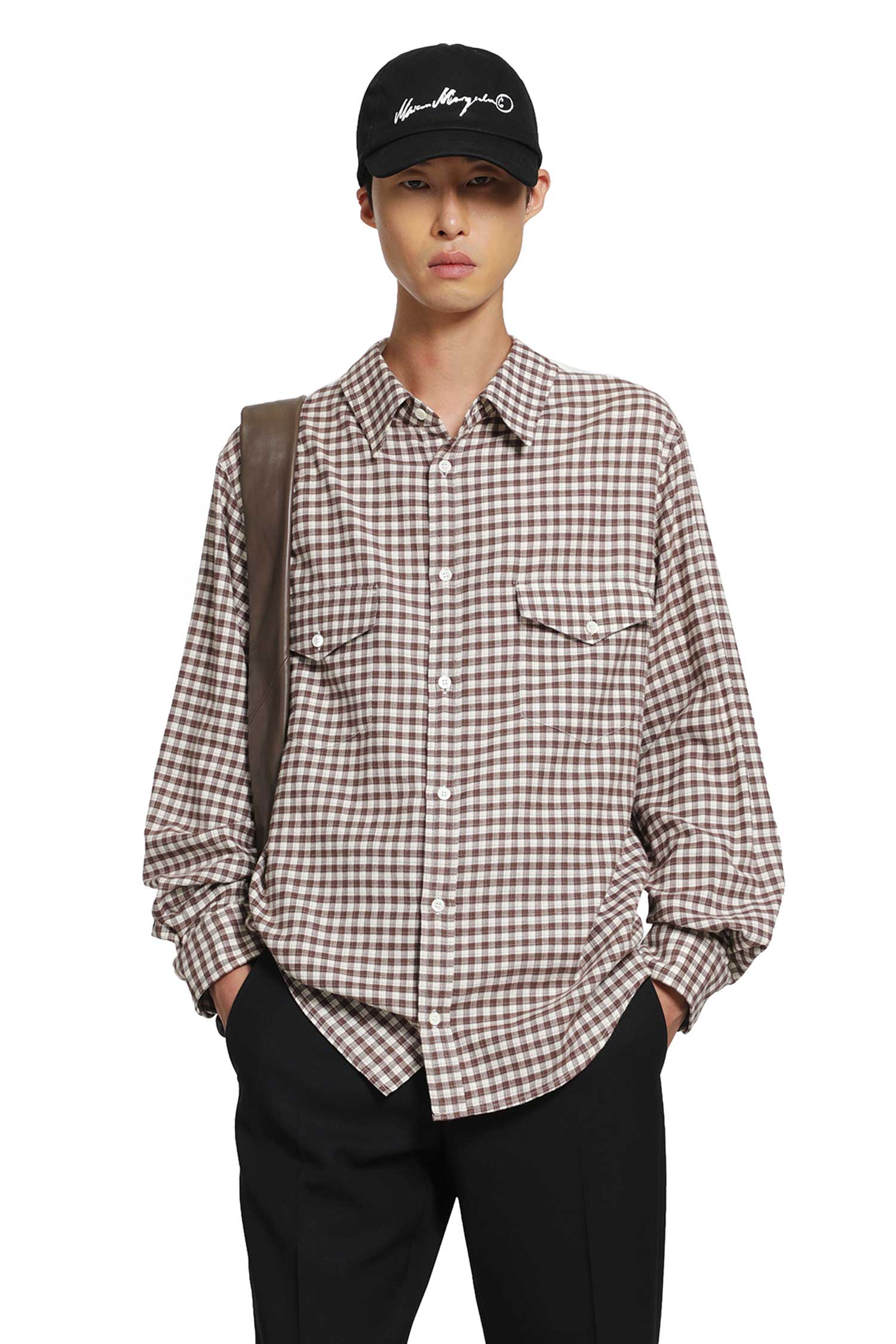 Check Cotton Flannel Shirt