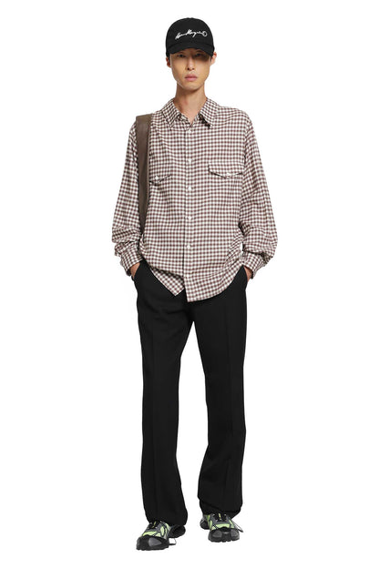 Check Cotton Flannel Shirt