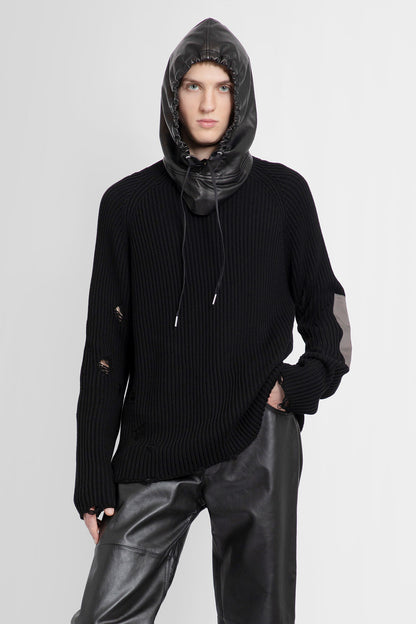 Antonioli MM6 MAISON MARGIELA MAN BLACK KNITWEAR