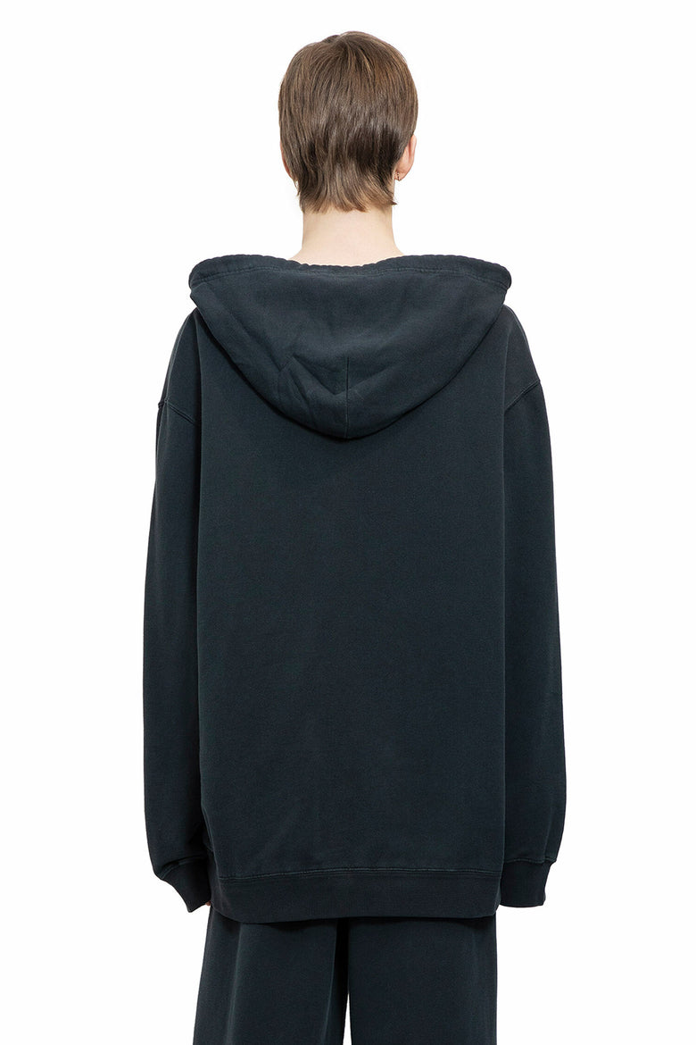 MM6 MAISON MARGIELA MAN BLACK SWEATSHIRTS