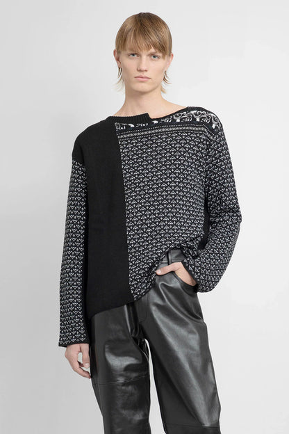 Antonioli MM6 MAISON MARGIELA MAN BLACK&WHITE KNITWEAR