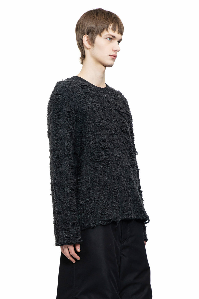 MM6 MAISON MARGIELA MAN GREY KNITWEAR