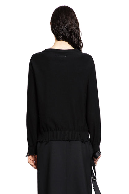 MM6 MAISON MARGIELA MAN BLACK&WHITE KNITWEAR