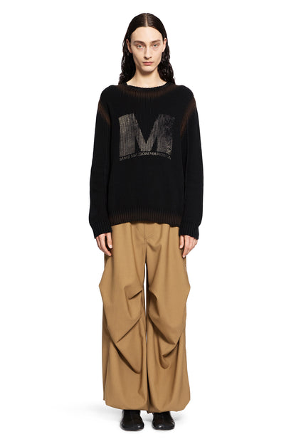 MM6 MAISON MARGIELA MAN BLACK KNITWEAR