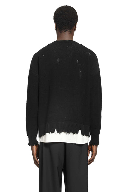 Distressed Cotton Sweater