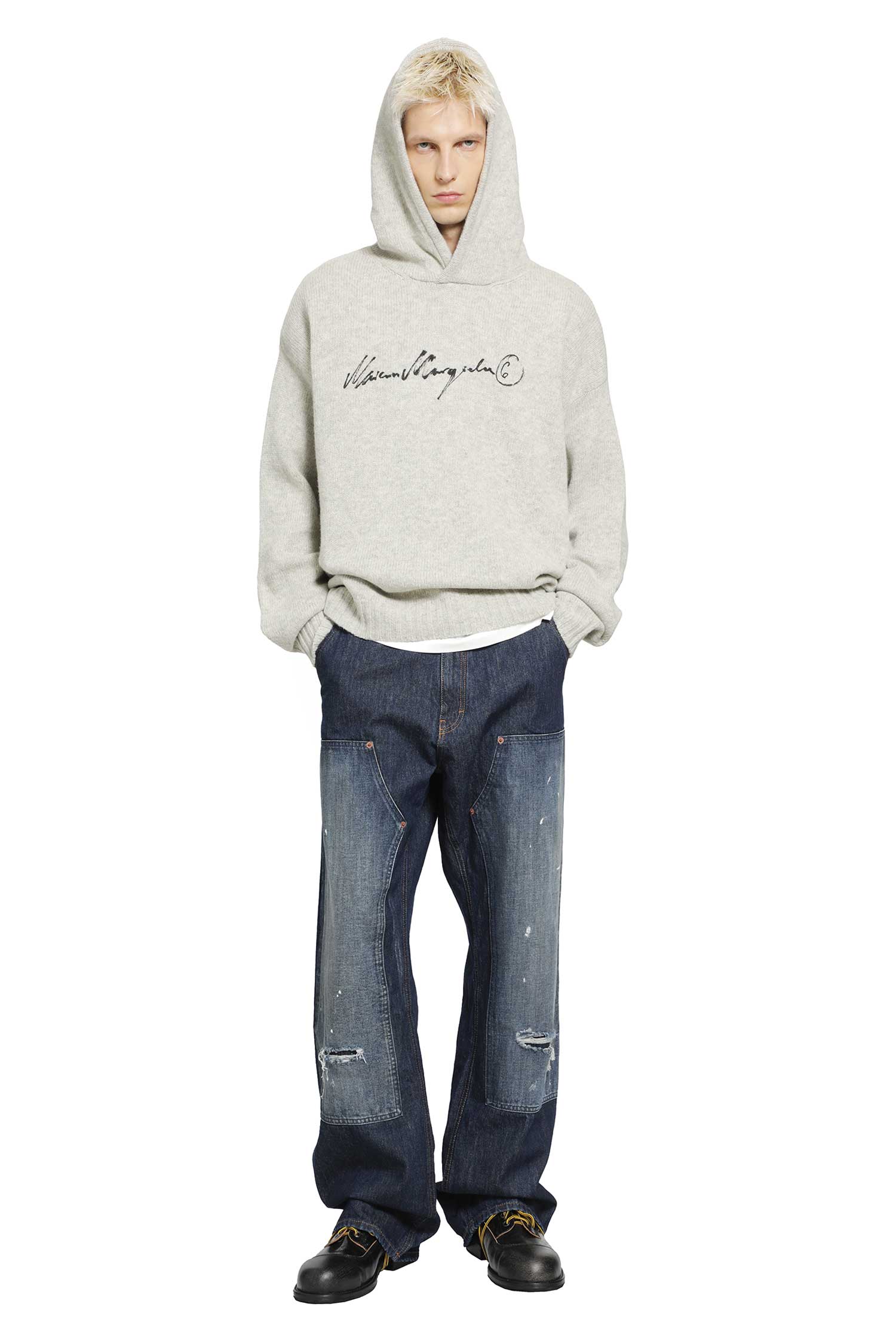 Hooded Knit Sweater