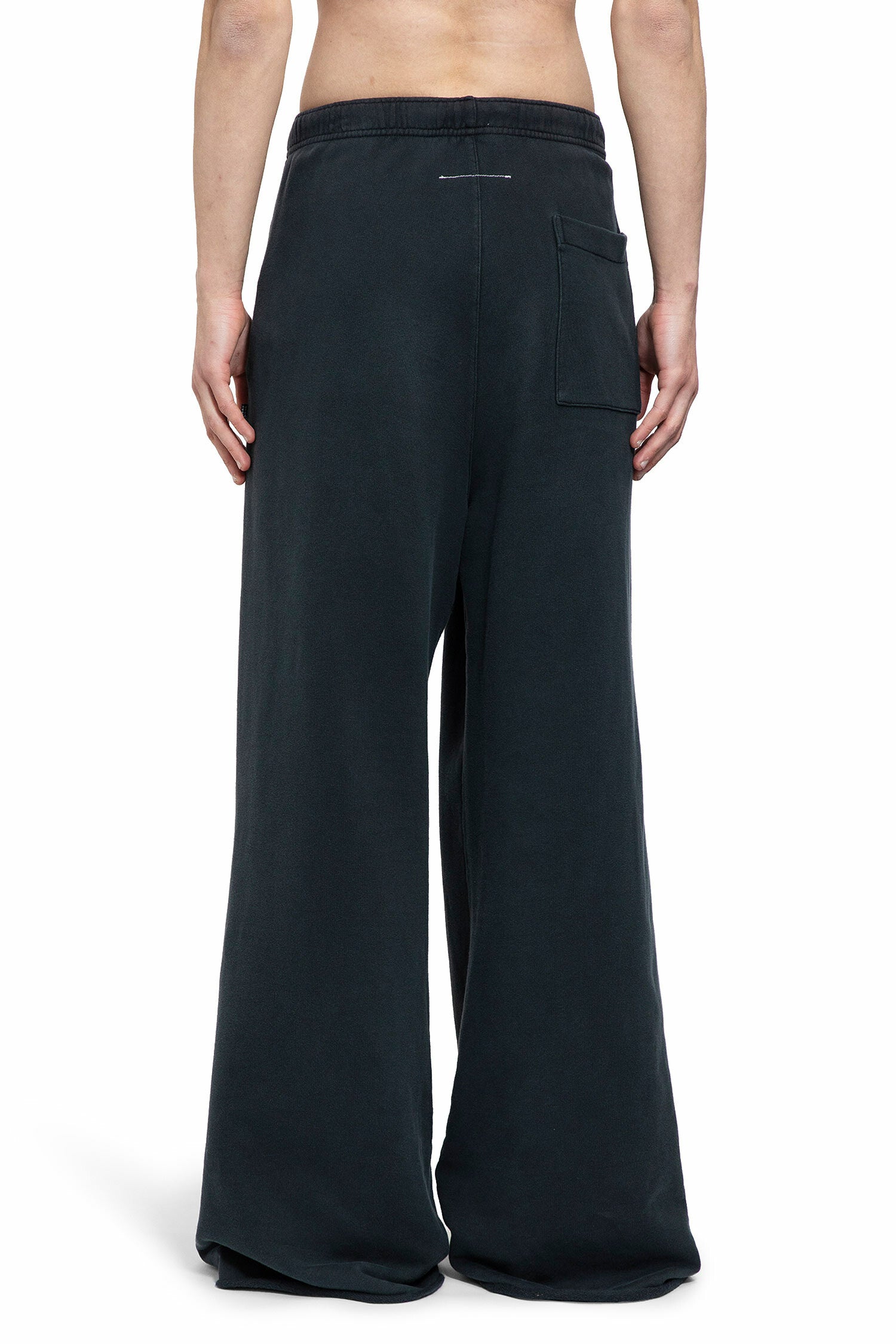 MM6 MAISON MARGIELA MAN BLACK TROUSERS