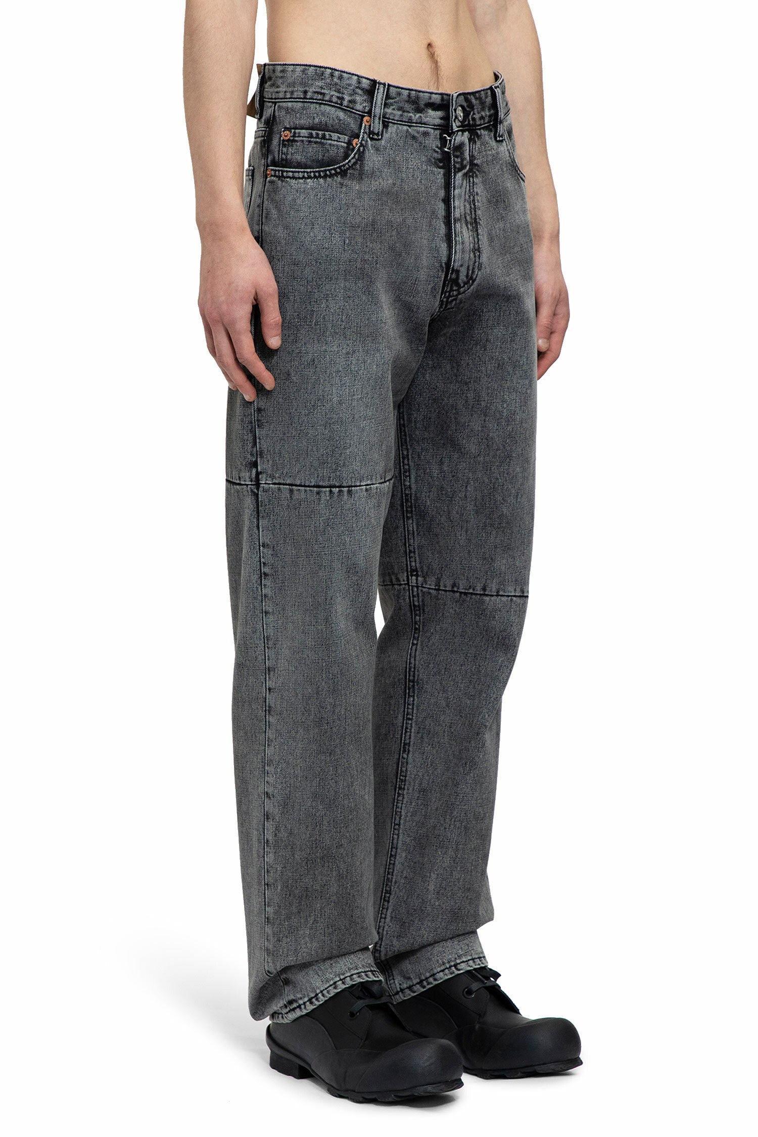 MM6 MAISON MARGIELA MAN BLACK JEANS