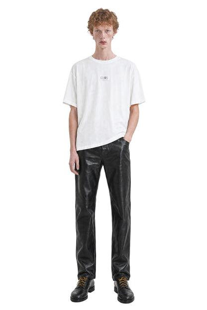 Leather-effect Trousers
