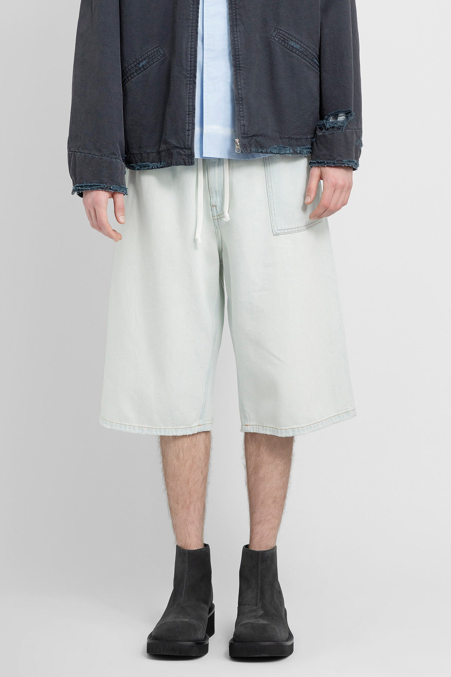 MM6 MAISON MARGIELA MAN OFF-WHITE SHORTS & SKIRTS