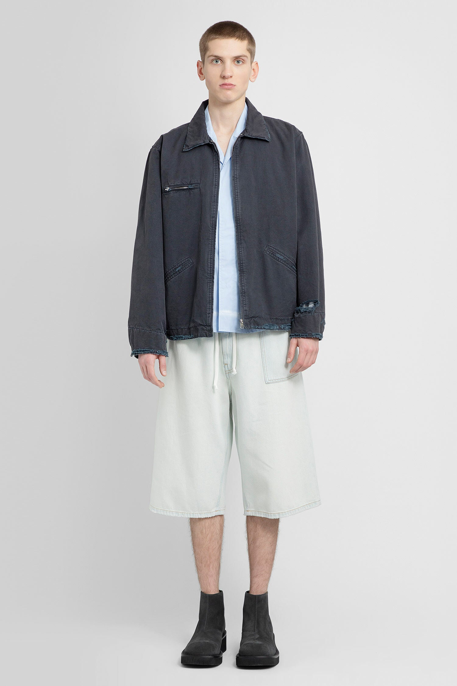 MM6 MAISON MARGIELA MAN OFF-WHITE SHORTS & SKIRTS