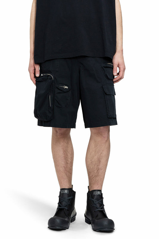 MM6 MAISON MARGIELA MAN BLACK SHORTS & SKIRTS