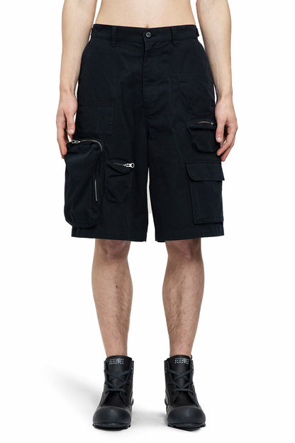 MM6 MAISON MARGIELA MAN BLACK SHORTS & SKIRTS