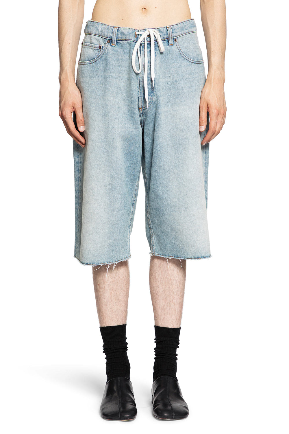 MM6 MAISON MARGIELA MAN BLUE SHORTS & SKIRTS