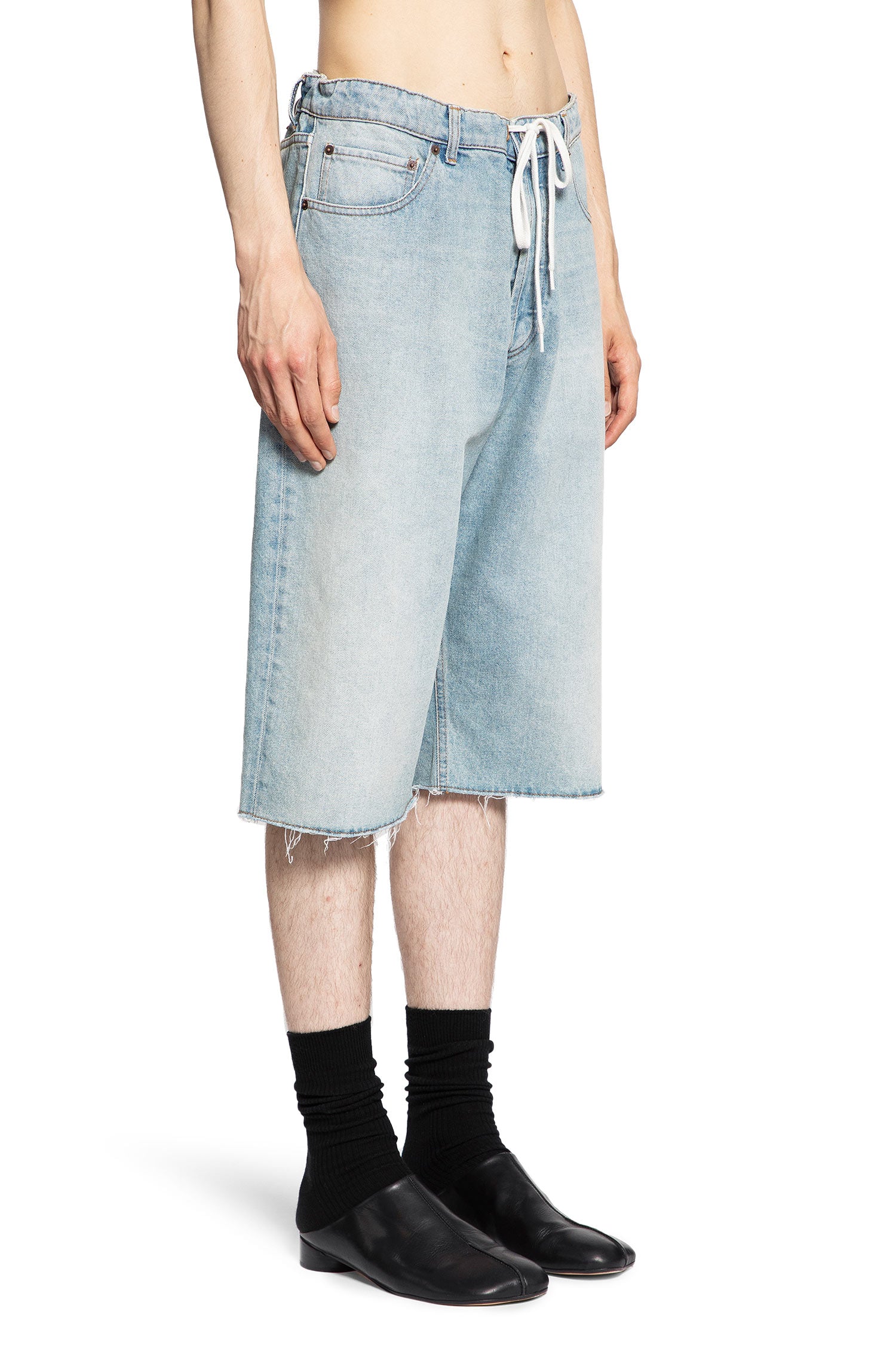 MM6 MAISON MARGIELA MAN BLUE SHORTS & SKIRTS