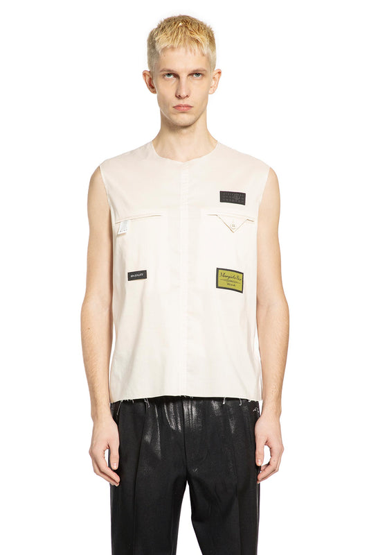 Reversed Sleeveless Shirt