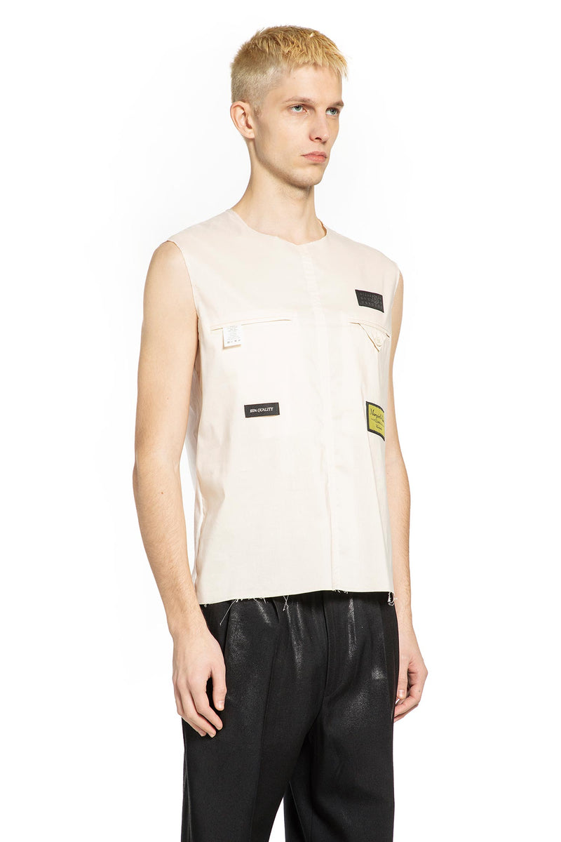 Reversed Sleeveless Shirt