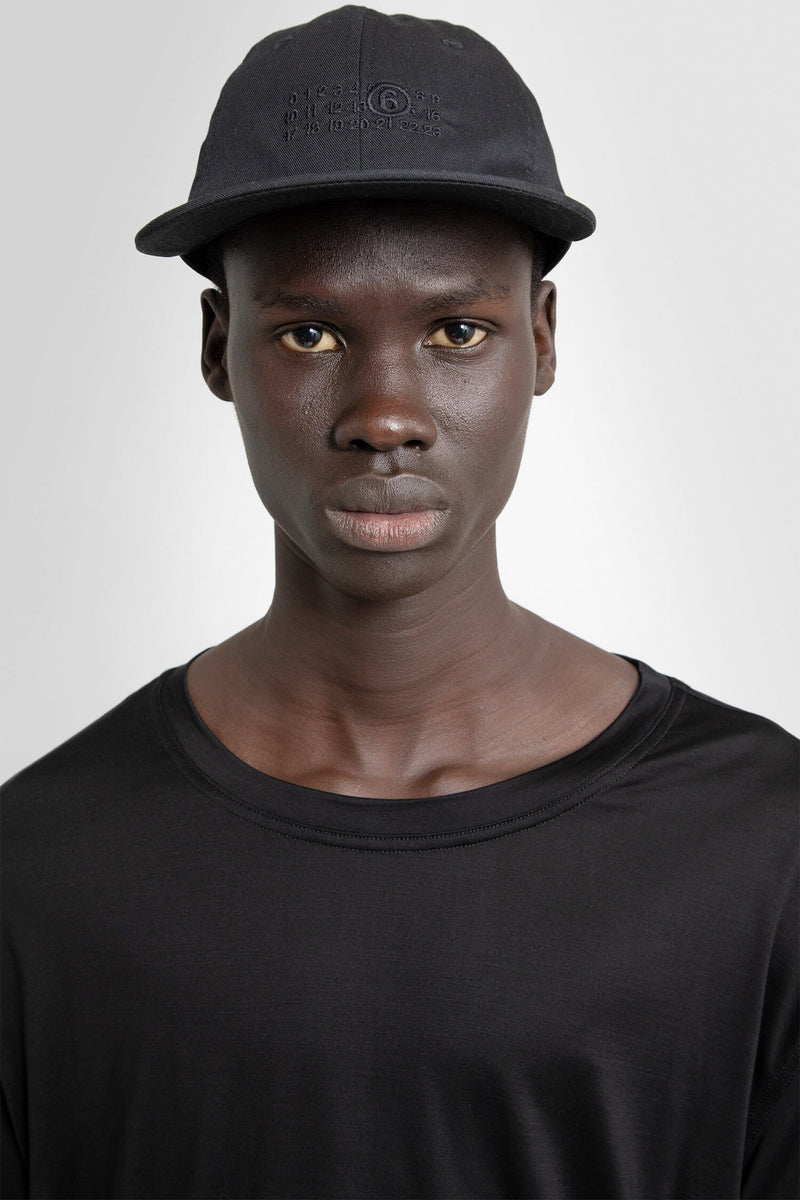 MM6 MAISON MARGIELA MAN BLACK HATS - MM6 MAISON MARGIELA - HATS