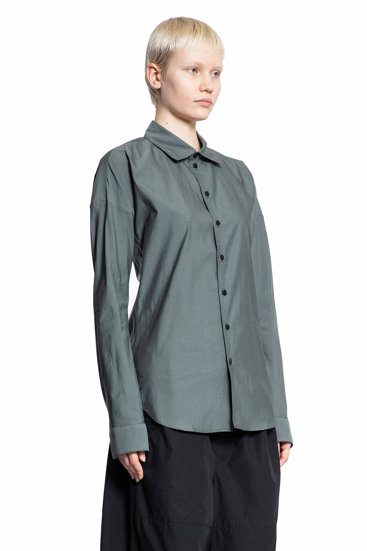 LEMAIRE WOMAN GREY SHIRTS