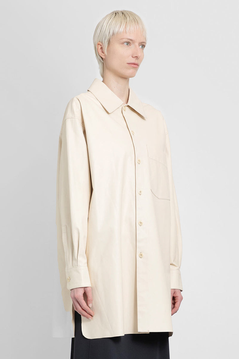 LEMAIRE WOMAN OFF-WHITE SHIRTS