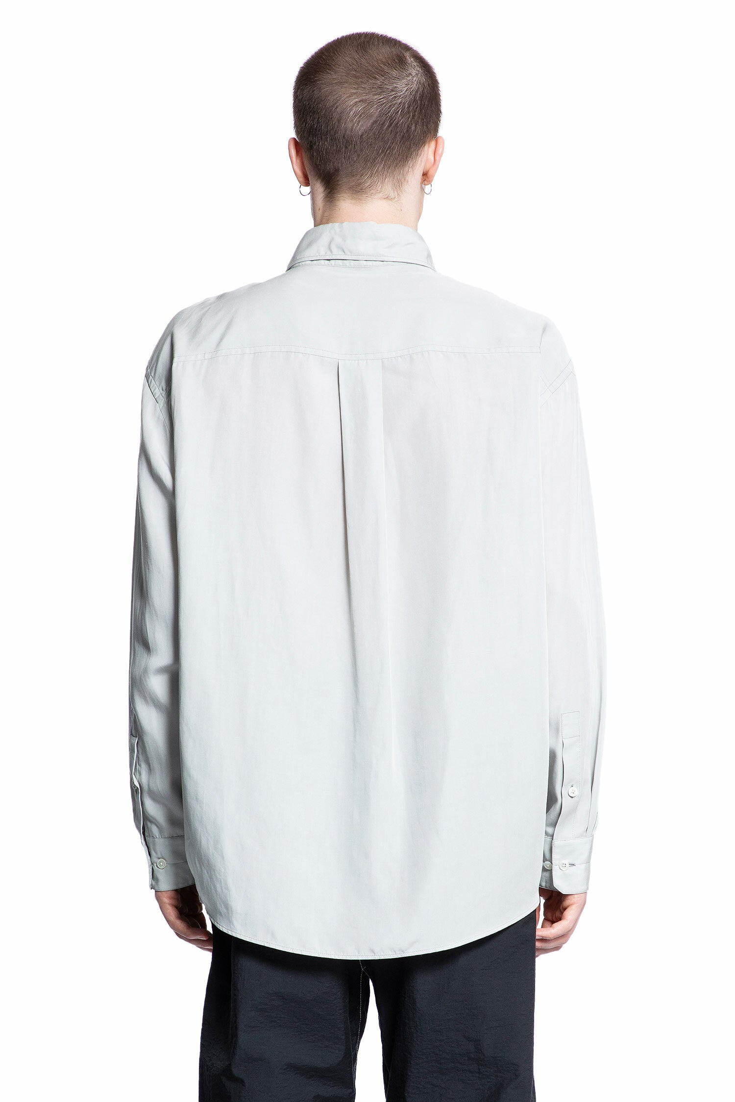 LEMAIRE MAN GREY SHIRTS