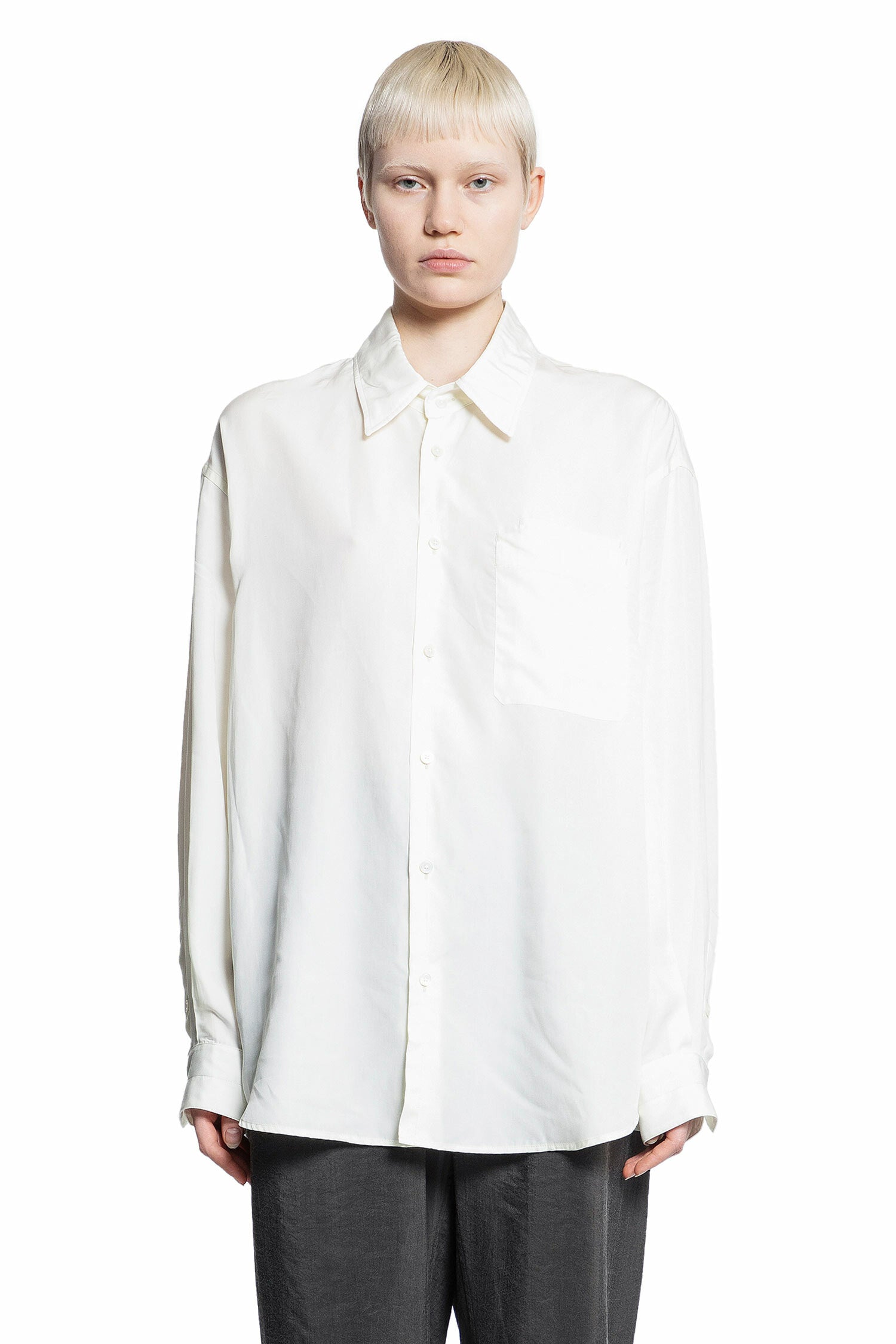 LEMAIRE WOMAN WHITE SHIRTS