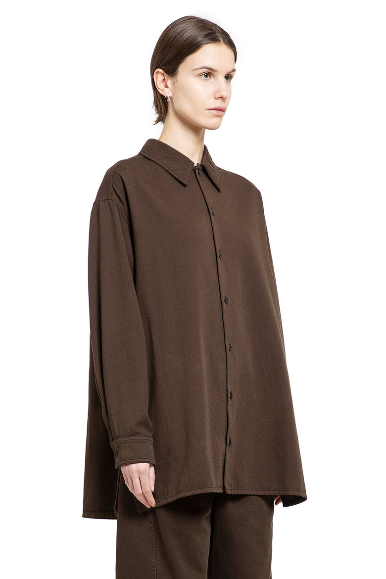 LEMAIRE WOMAN BROWN SHIRTS