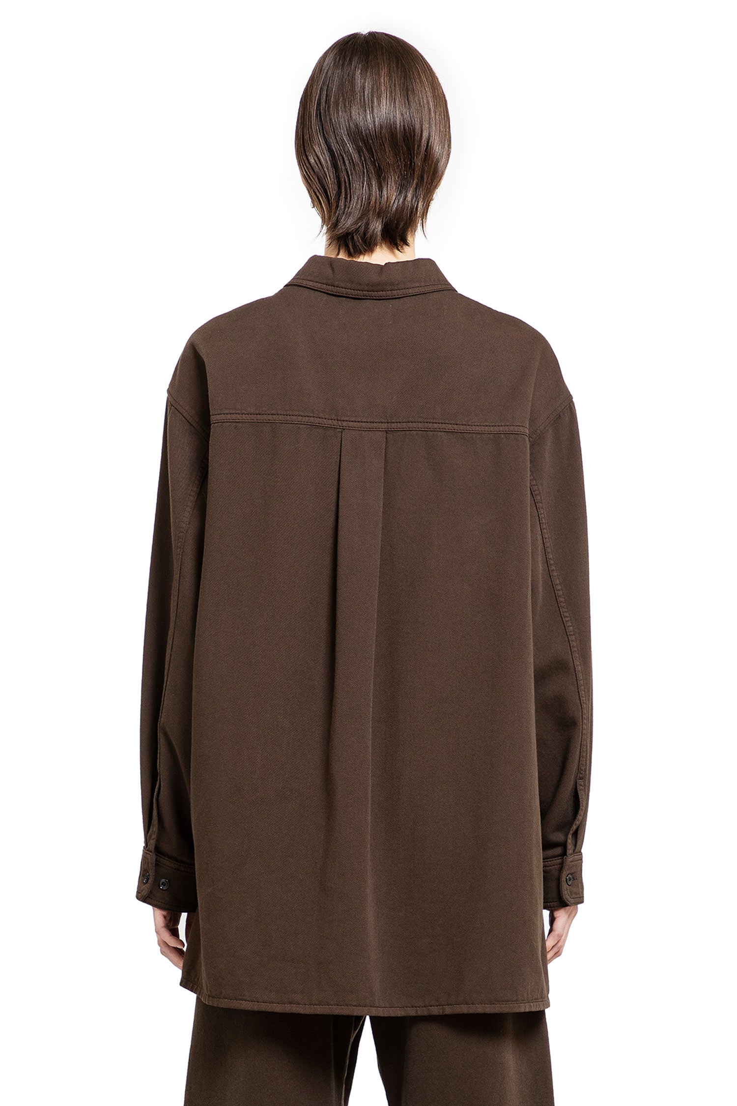 LEMAIRE WOMAN BROWN SHIRTS