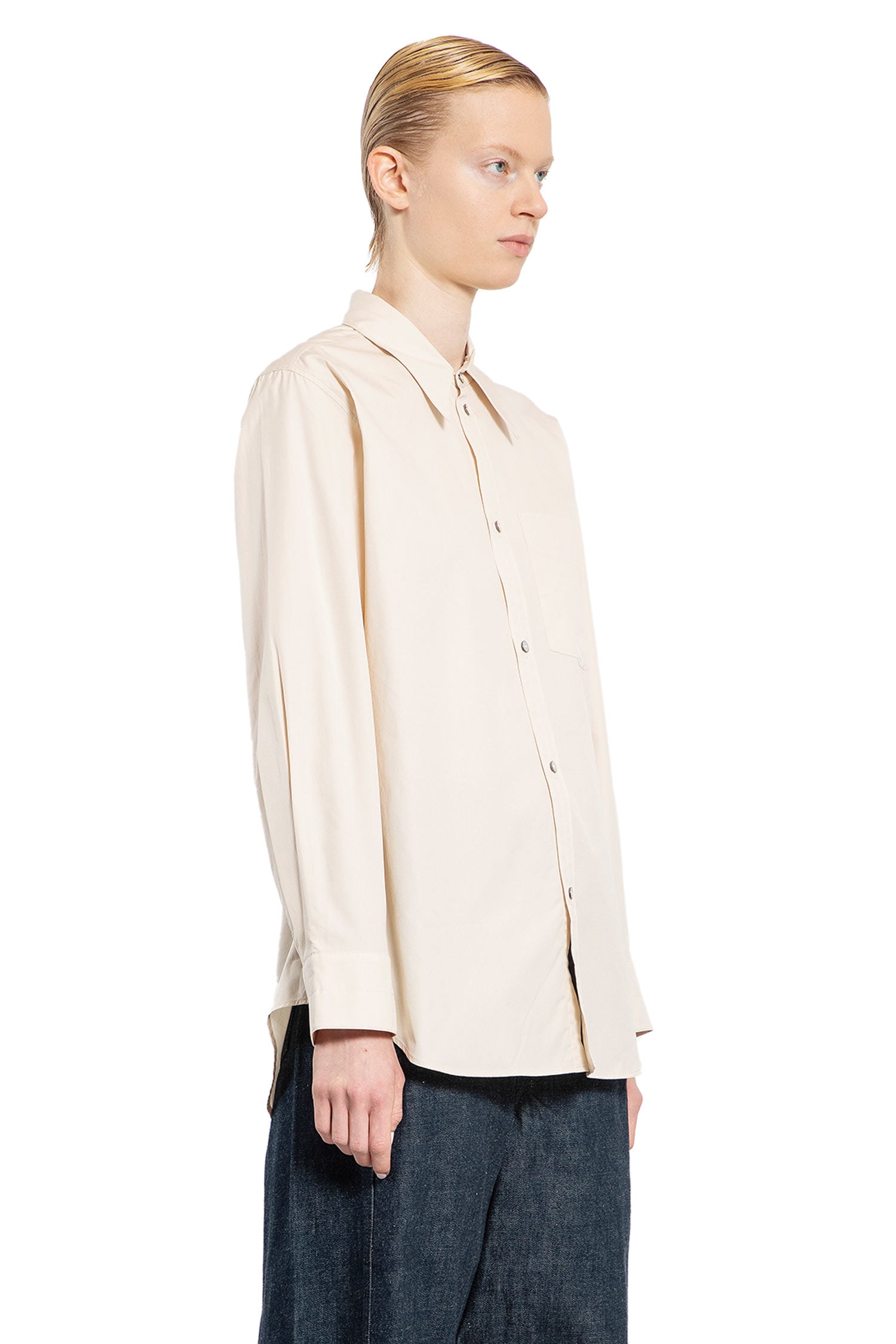 LEMAIRE WOMAN BEIGE SHIRTS