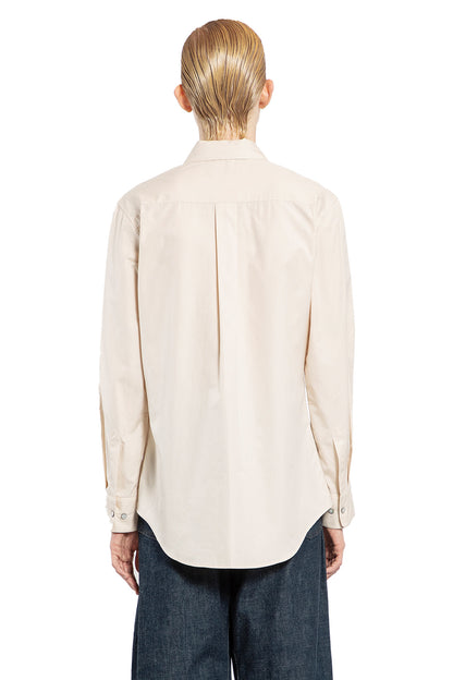 LEMAIRE WOMAN BEIGE SHIRTS