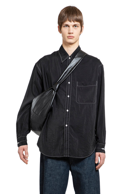 LEMAIRE MAN BLACK SHIRTS