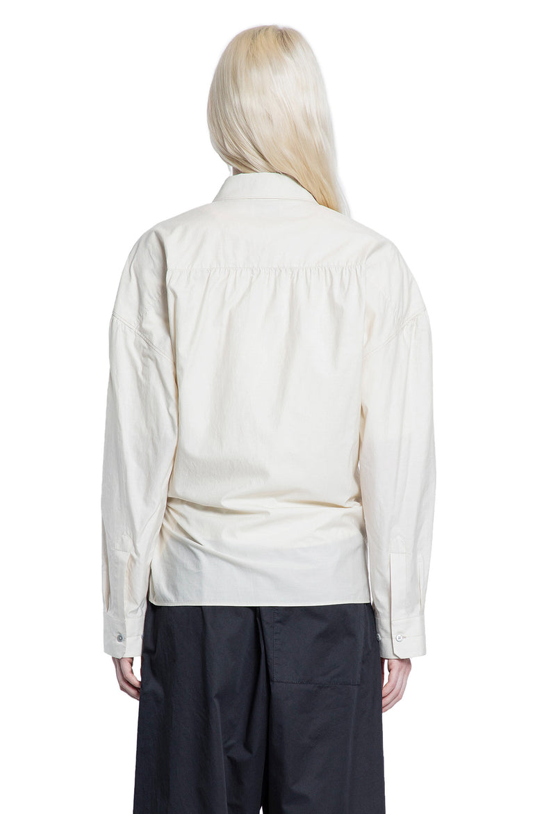 LEMAIRE Straight Collar Twisted Shirt woman