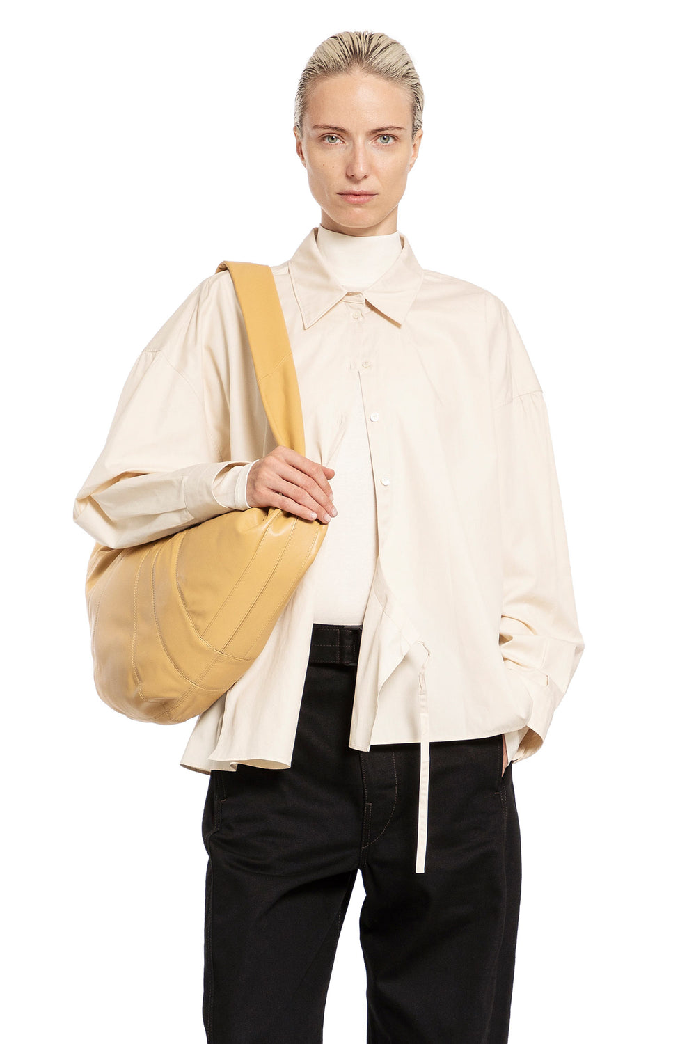 LEMAIRE WOMAN BEIGE SHIRTS