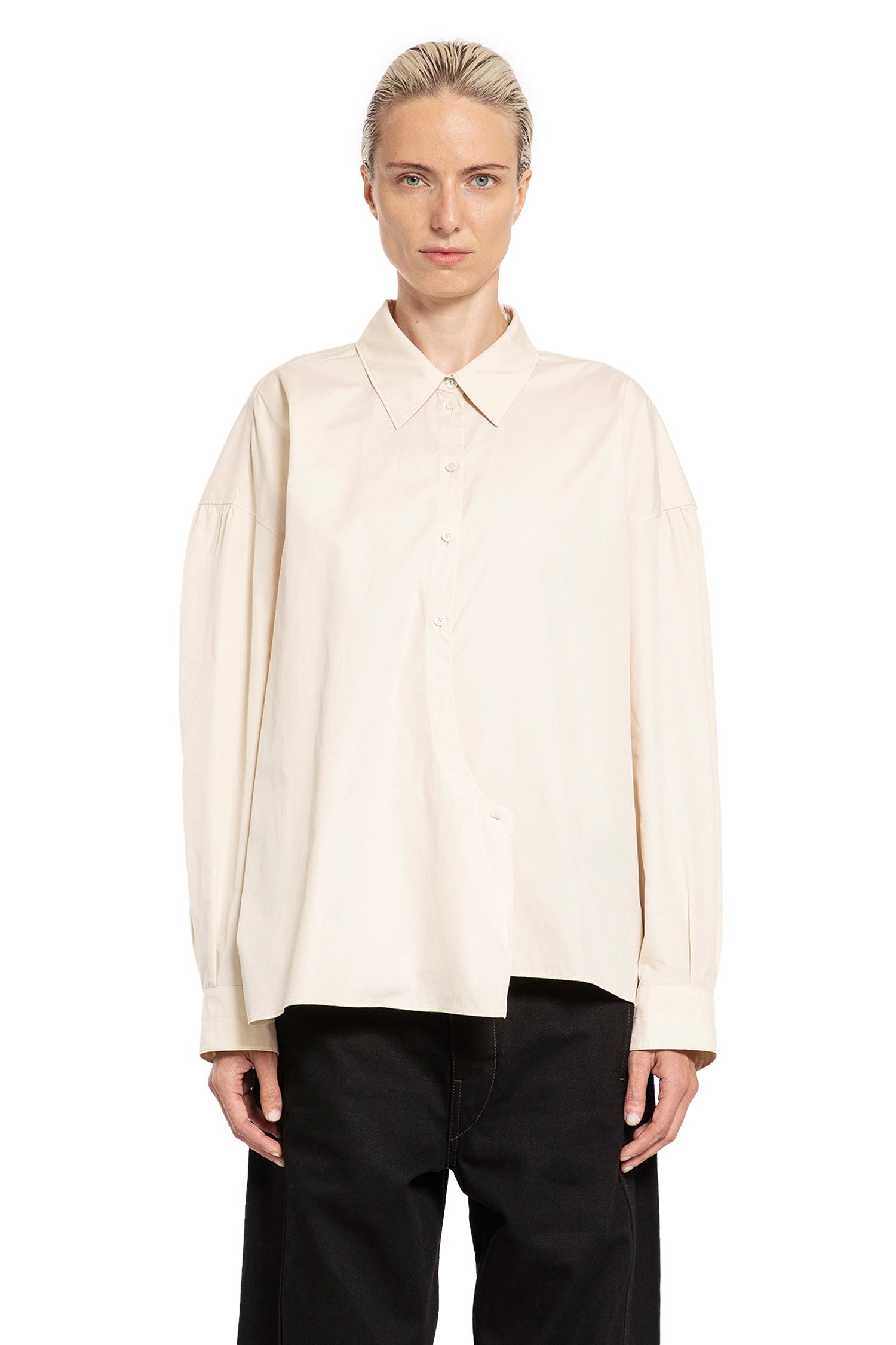 LEMAIRE WOMAN BEIGE SHIRTS