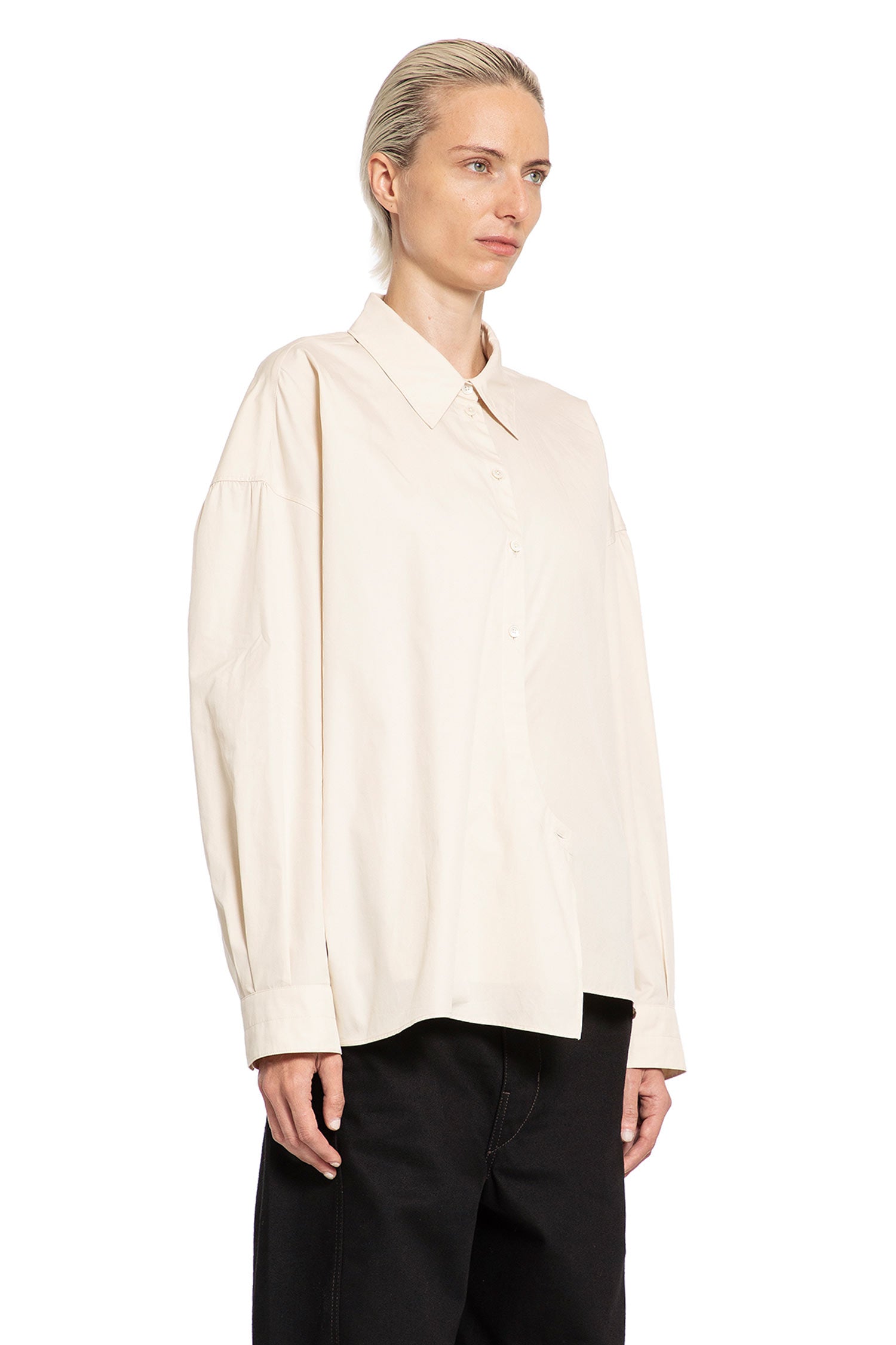 LEMAIRE WOMAN BEIGE SHIRTS