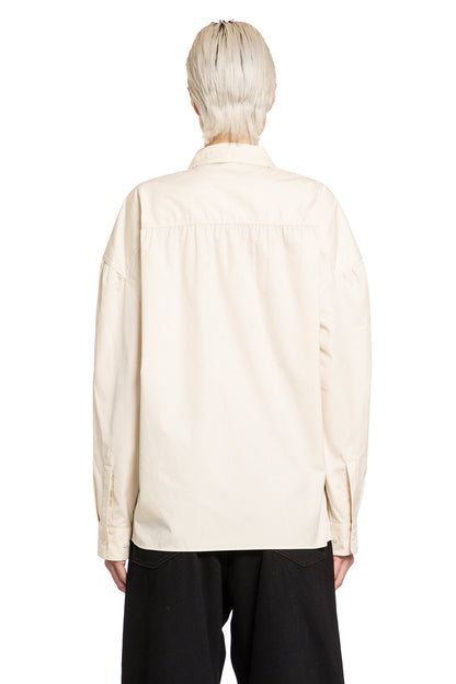 LEMAIRE WOMAN BEIGE SHIRTS