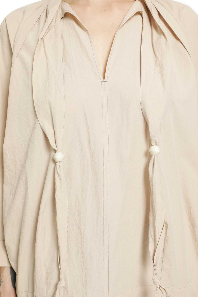 LEMAIRE Cotton Blouse whit Scarf woman