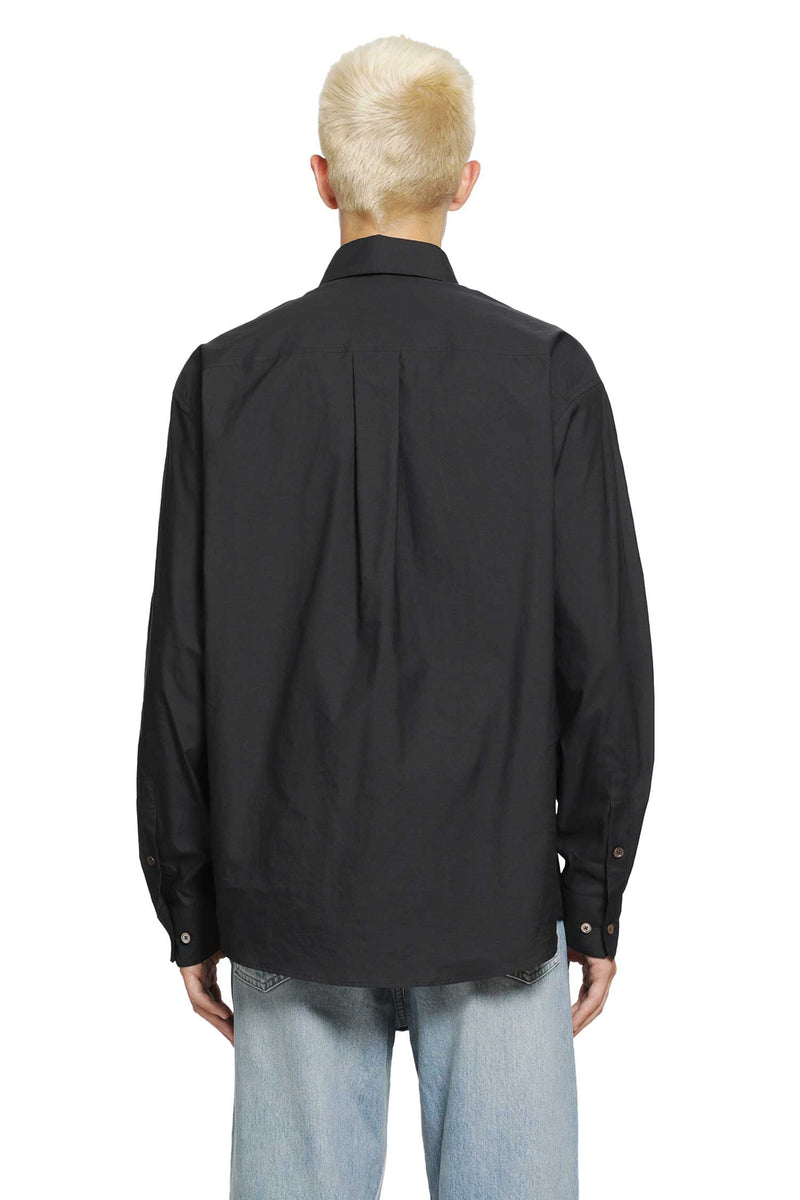 LEMAIRE Regular Cotton and Silk Blend Shirt man