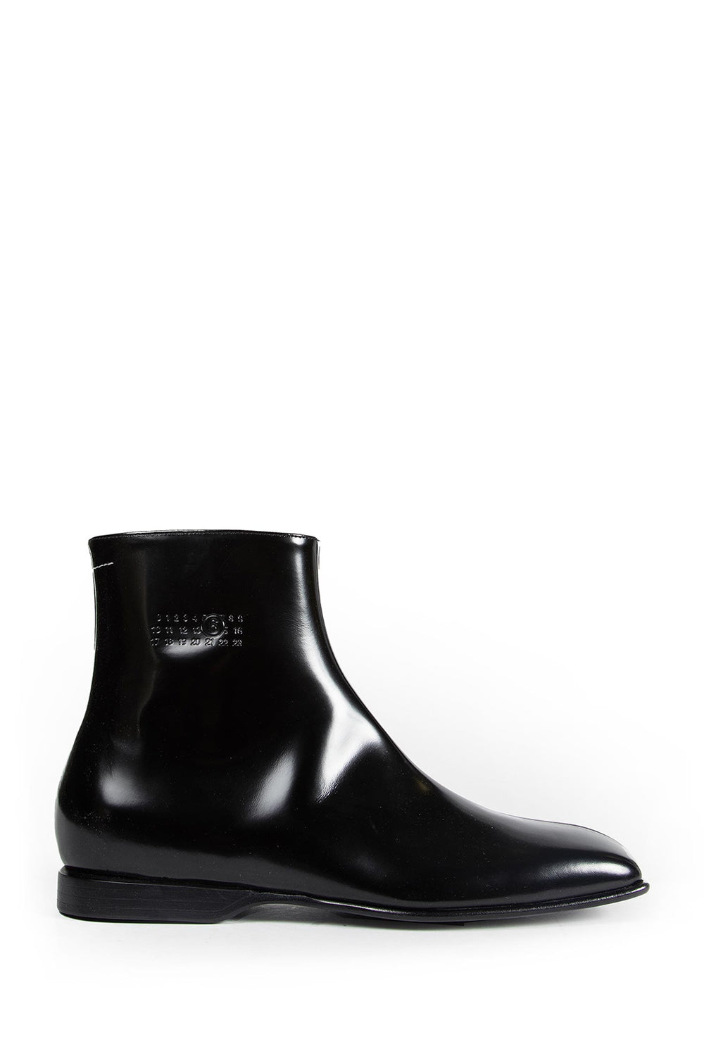 MM6 MAISON MARGIELA Leather Ankle Boots man