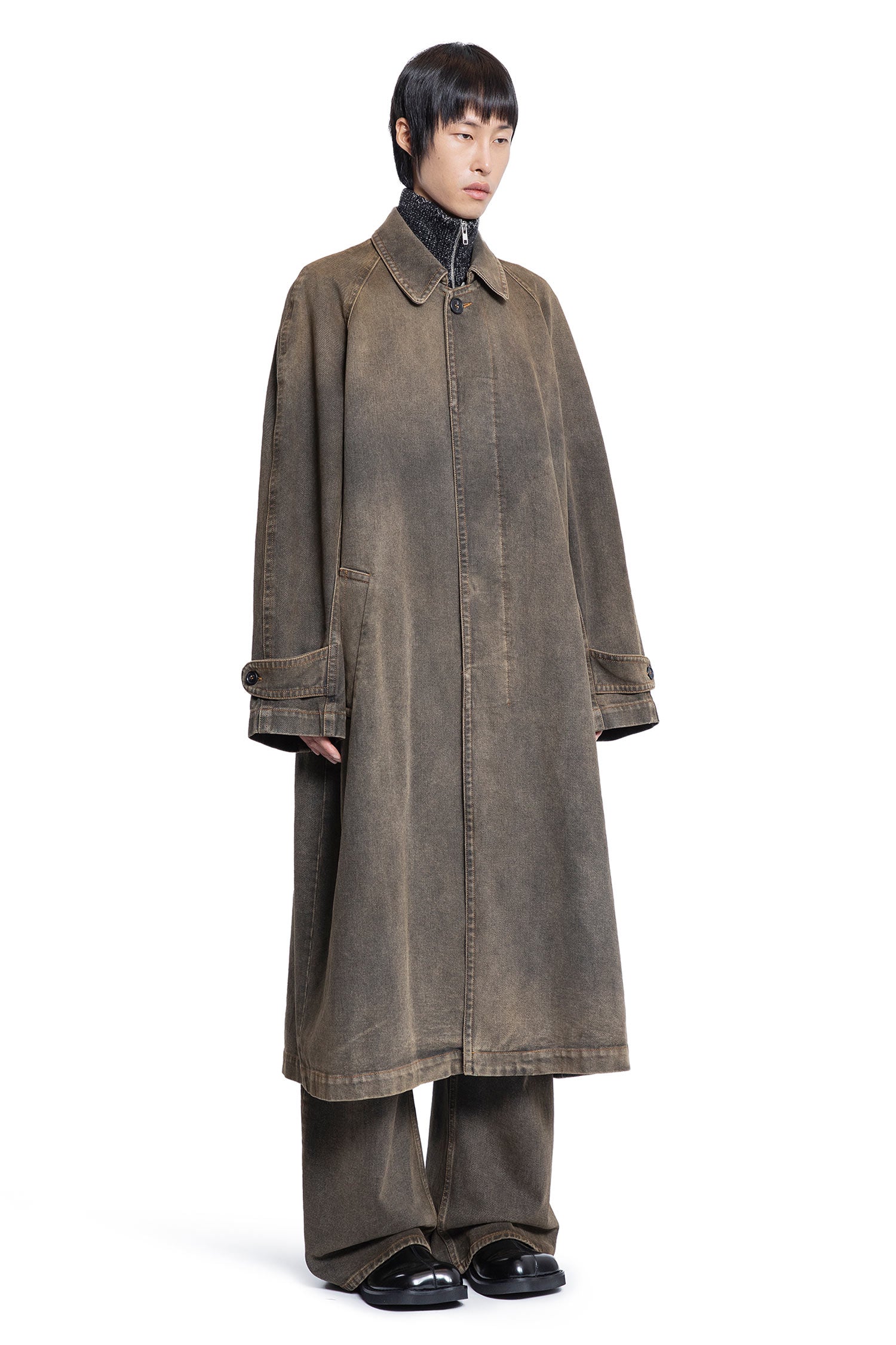 MM6 MAISON MARGIELA MAN BLACK COATS