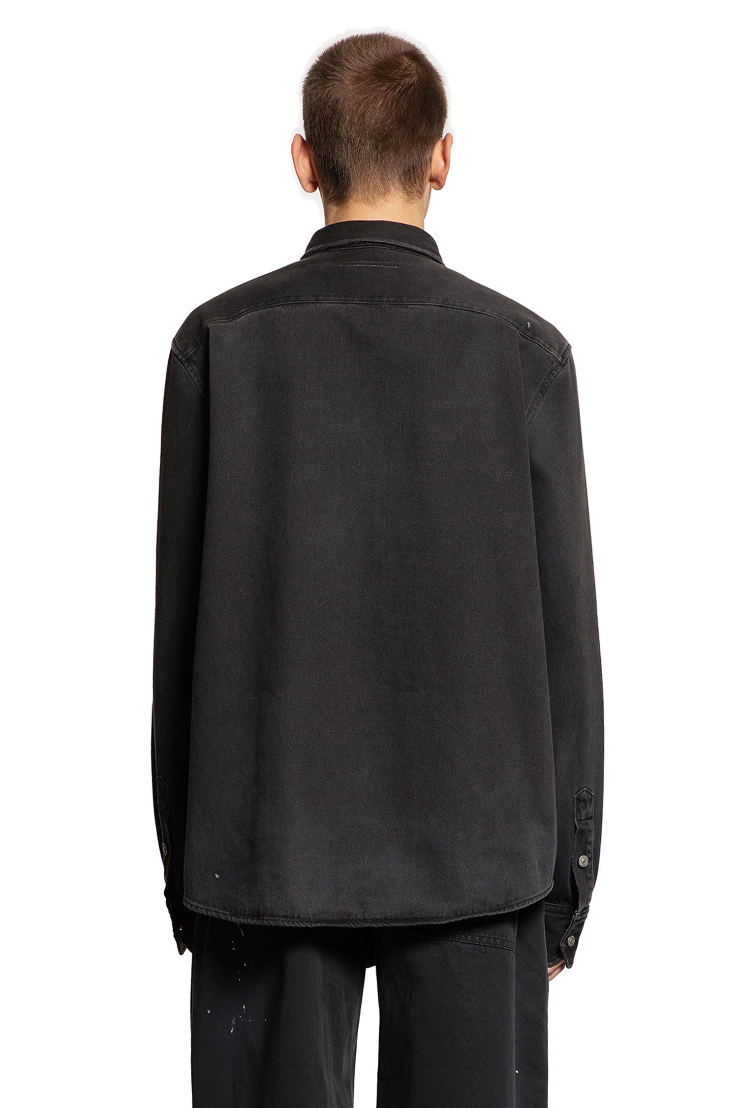 MM6 MAISON MARGIELA MAN BLACK SHIRTS