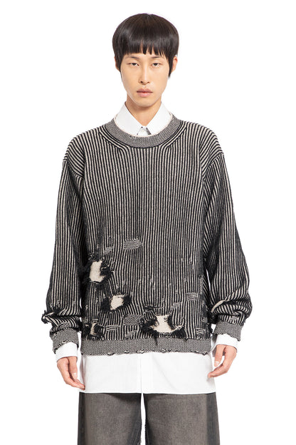 Antonioli MM6 MAISON MARGIELA MAN BLACK&WHITE KNITWEAR