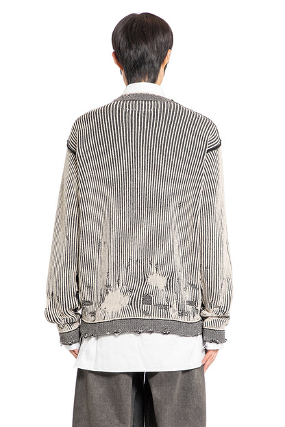 MM6 MAISON MARGIELA MAN BLACK&WHITE KNITWEAR