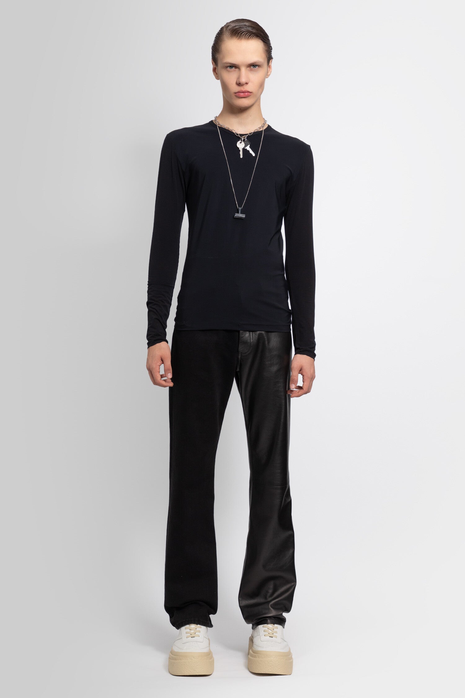 MM6 MAISON MARGIELA MAN BLACK JEANS