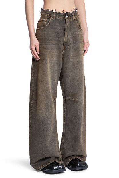 MM6 MAISON MARGIELA MAN BROWN JEANS