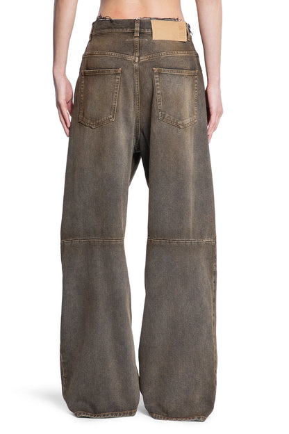 MM6 MAISON MARGIELA MAN BROWN JEANS