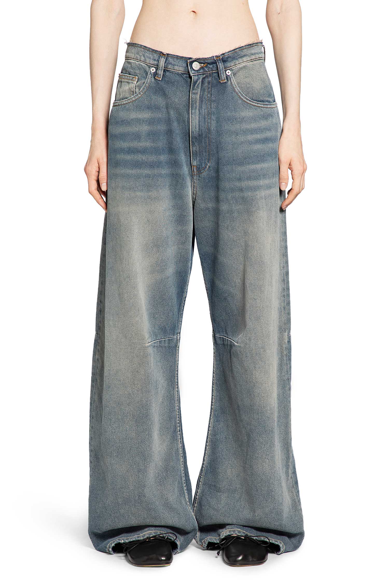 MM6 MAISON MARGIELA WOMAN BLUE JEANS