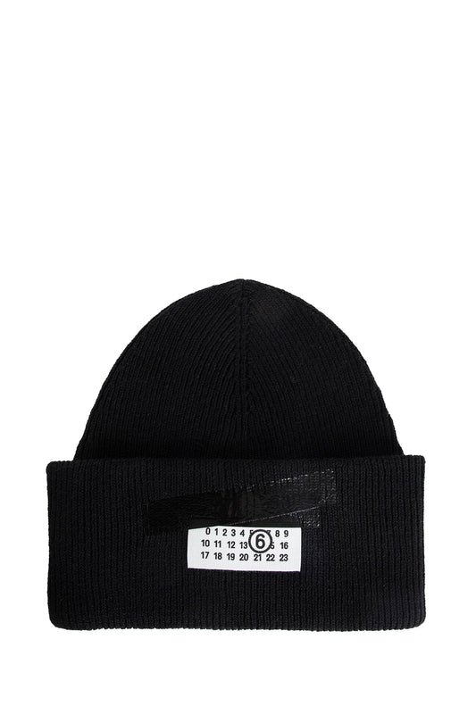 Taped Label Wool Beanie - Antonioli.eu